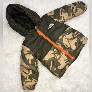 THE NORTH FACE Baby Boys Reversible Mount Chimbo Full Zip Hooded Jacket